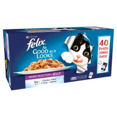 Purina felix felix wet pouch with chicken in jelly