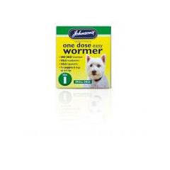 One dose wormer For puppies and small dogs