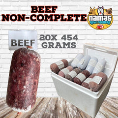 BULMERS RAW Dog Food 20 x 454g Non Complete - BEEF