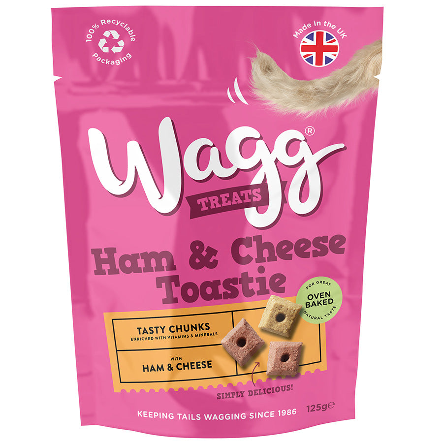 Wagg Treats Ham & Cheese Toasties