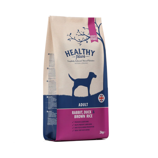 Healthy Paws Rabbit Duck & Brown Rice