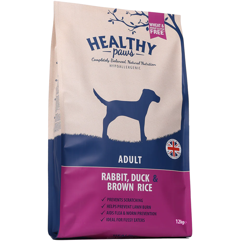 Healthy Paws Rabbit Duck & Brown Rice
