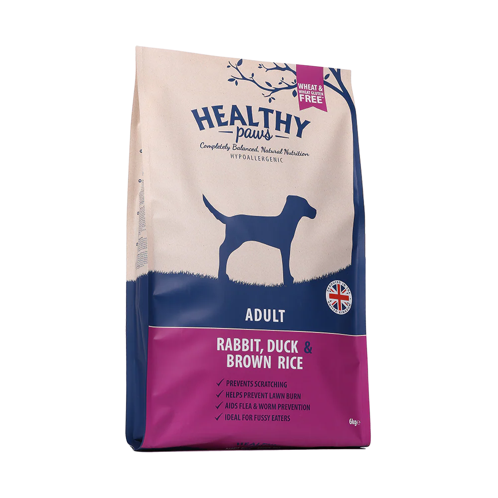 Healthy Paws Rabbit Duck & Brown Rice